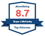 8.7 Avvo Rating Bryan J. McCarthy